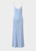 Celeste Pearl Lace Pleated Maxi Dress