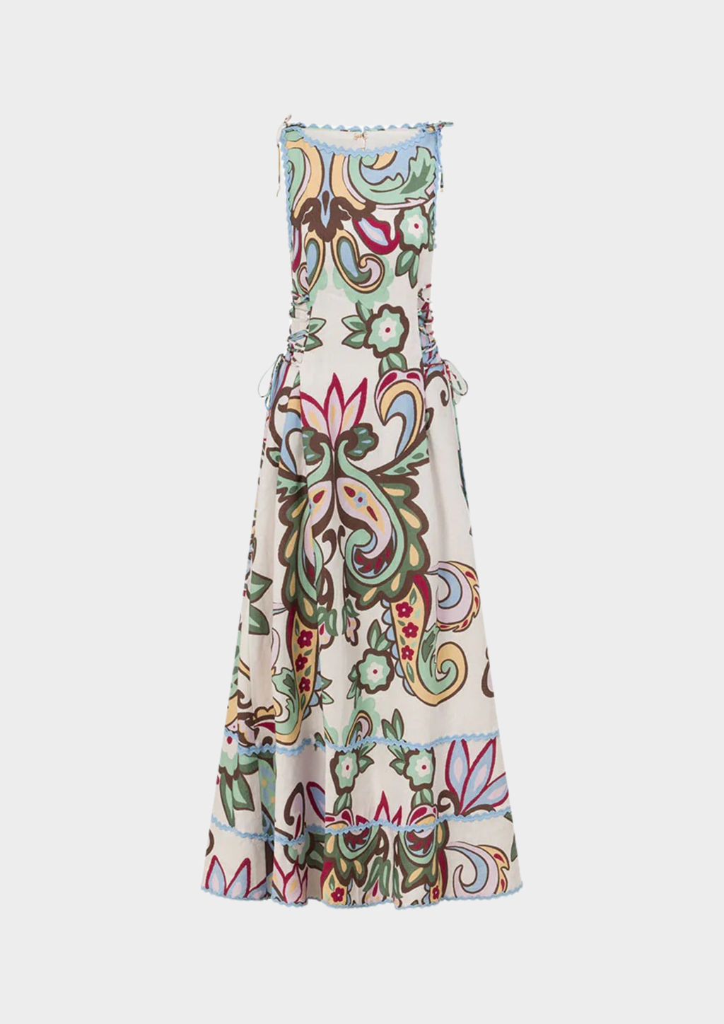 Santo Lace-Up Maxi Dress