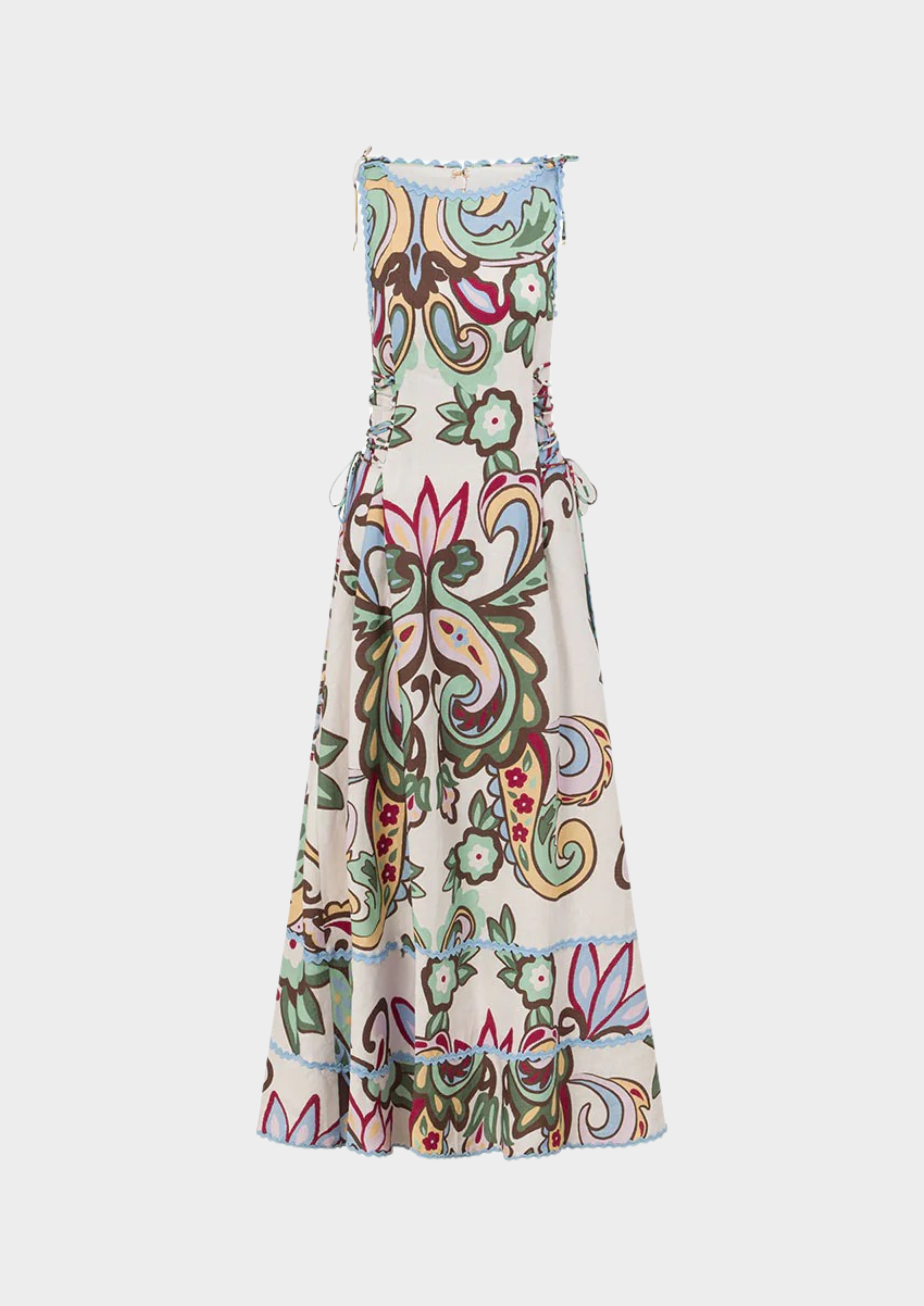 Santo Lace-Up Maxi Dress