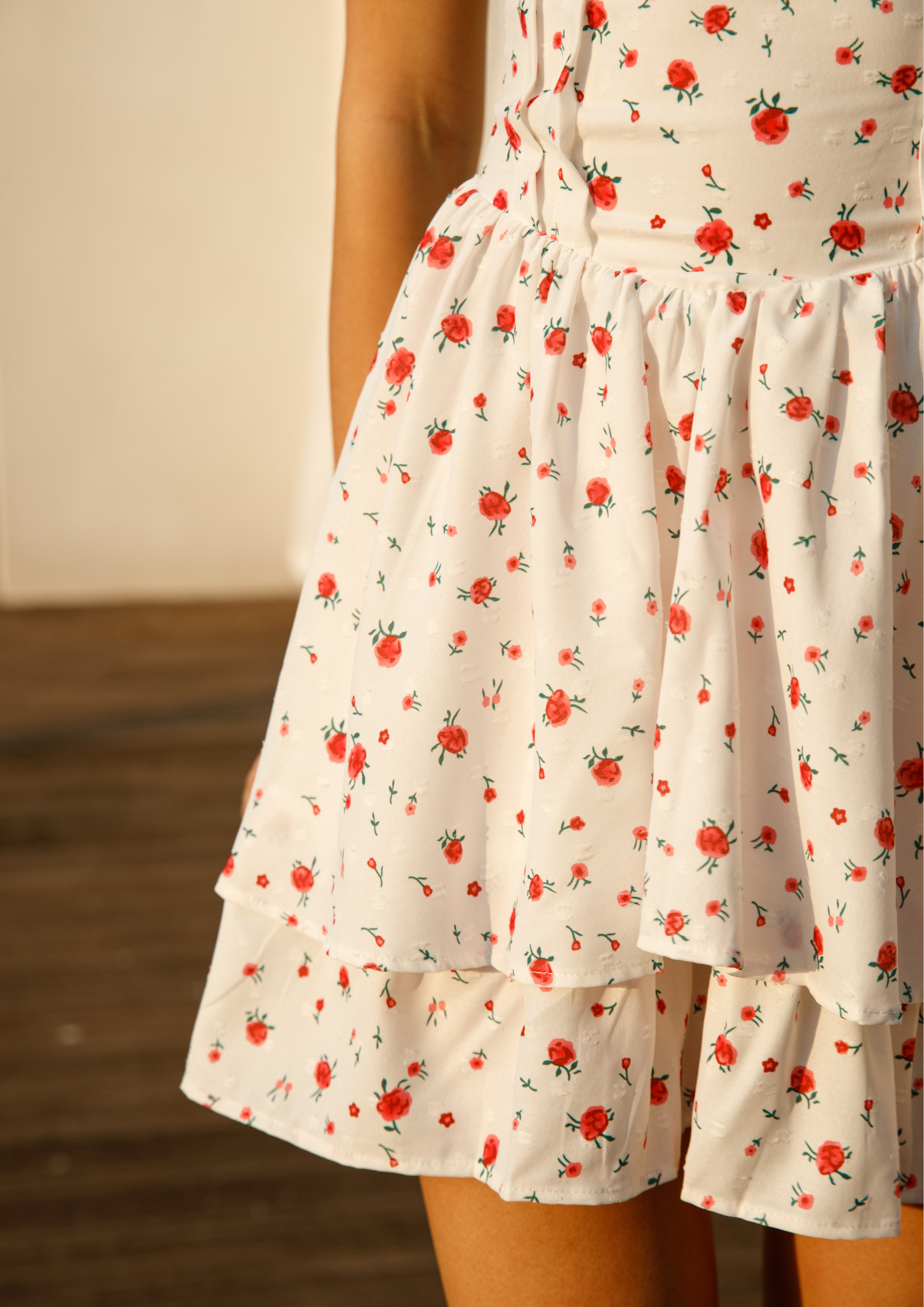 Sweetheart Puff Sleeve Mini Dress