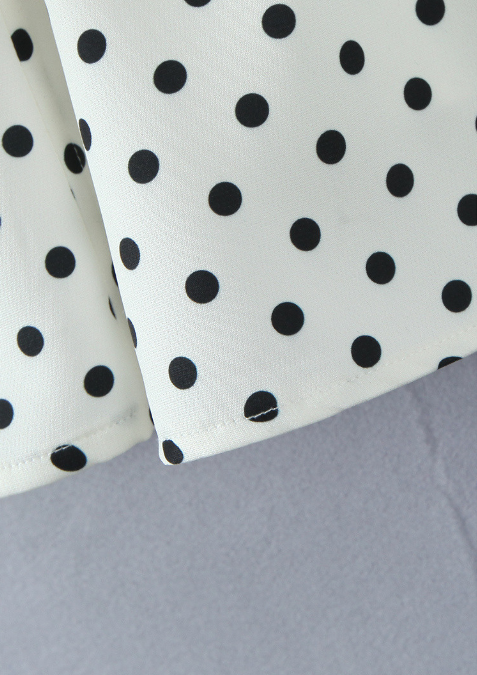 Velour Dot Halter Backless Mini Dress