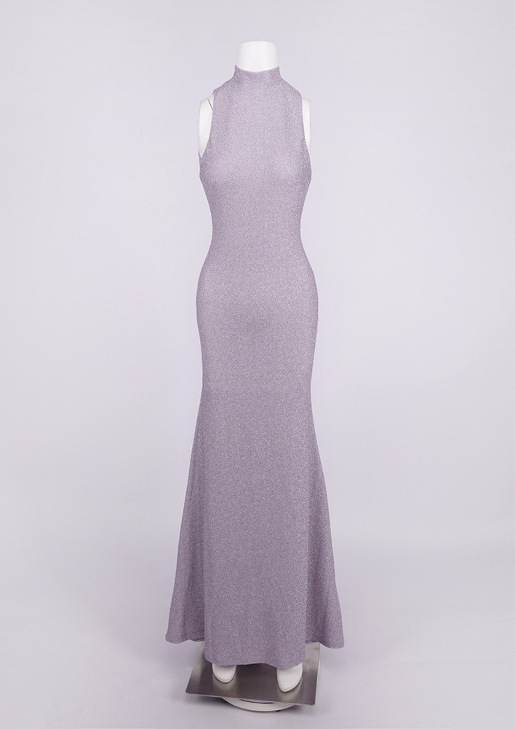 Luna Bloom Halter Backless Maxi Dress