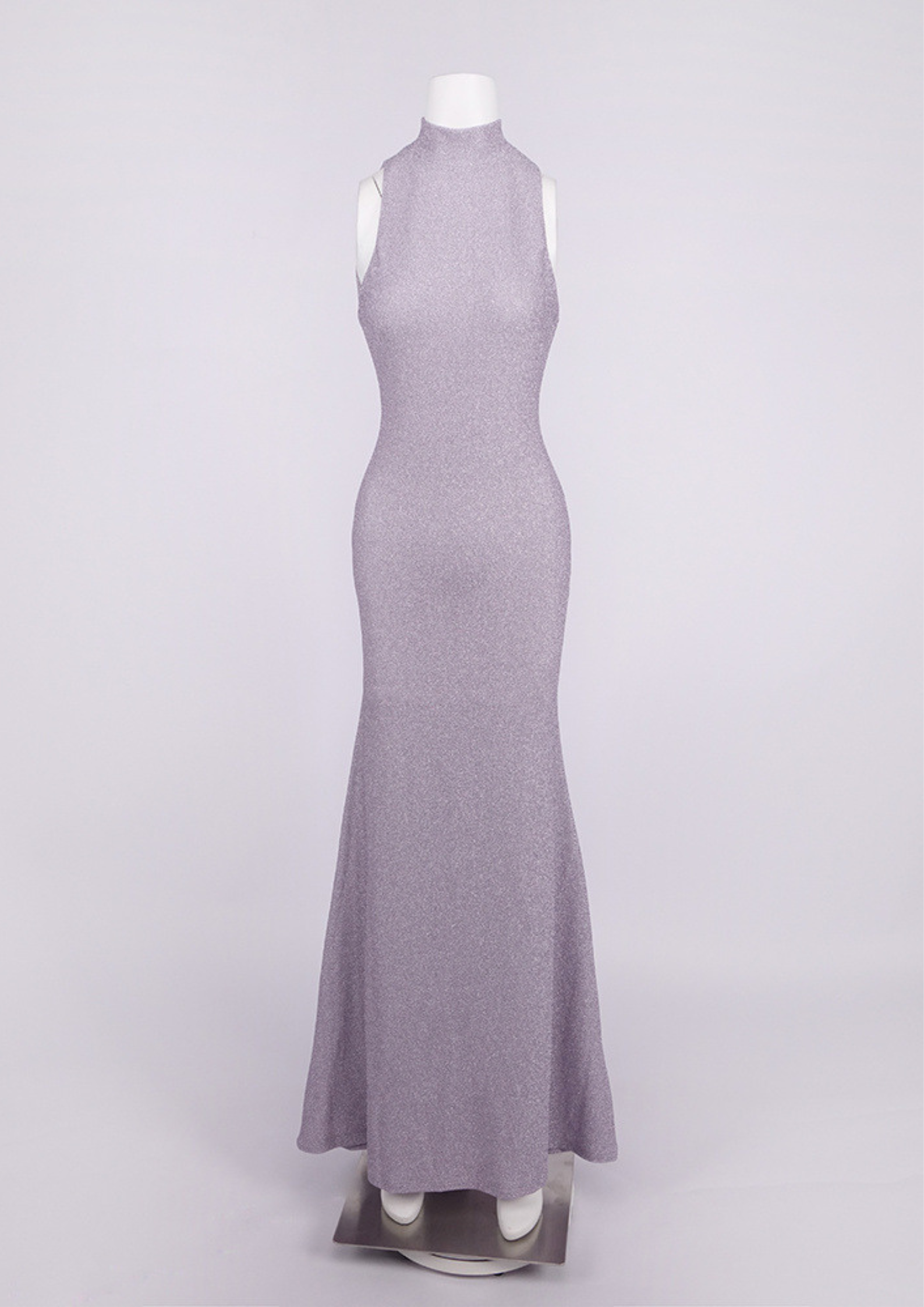 Luna Bloom Halter Backless Maxi Dress