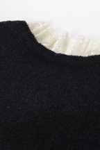 Velvet Pearl Luxe Waist Cardigan Top