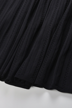 Pearl Luxe Sleeveless Knit Maxi Dress