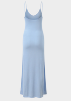 Celeste Pearl Lace Pleated Maxi Dress