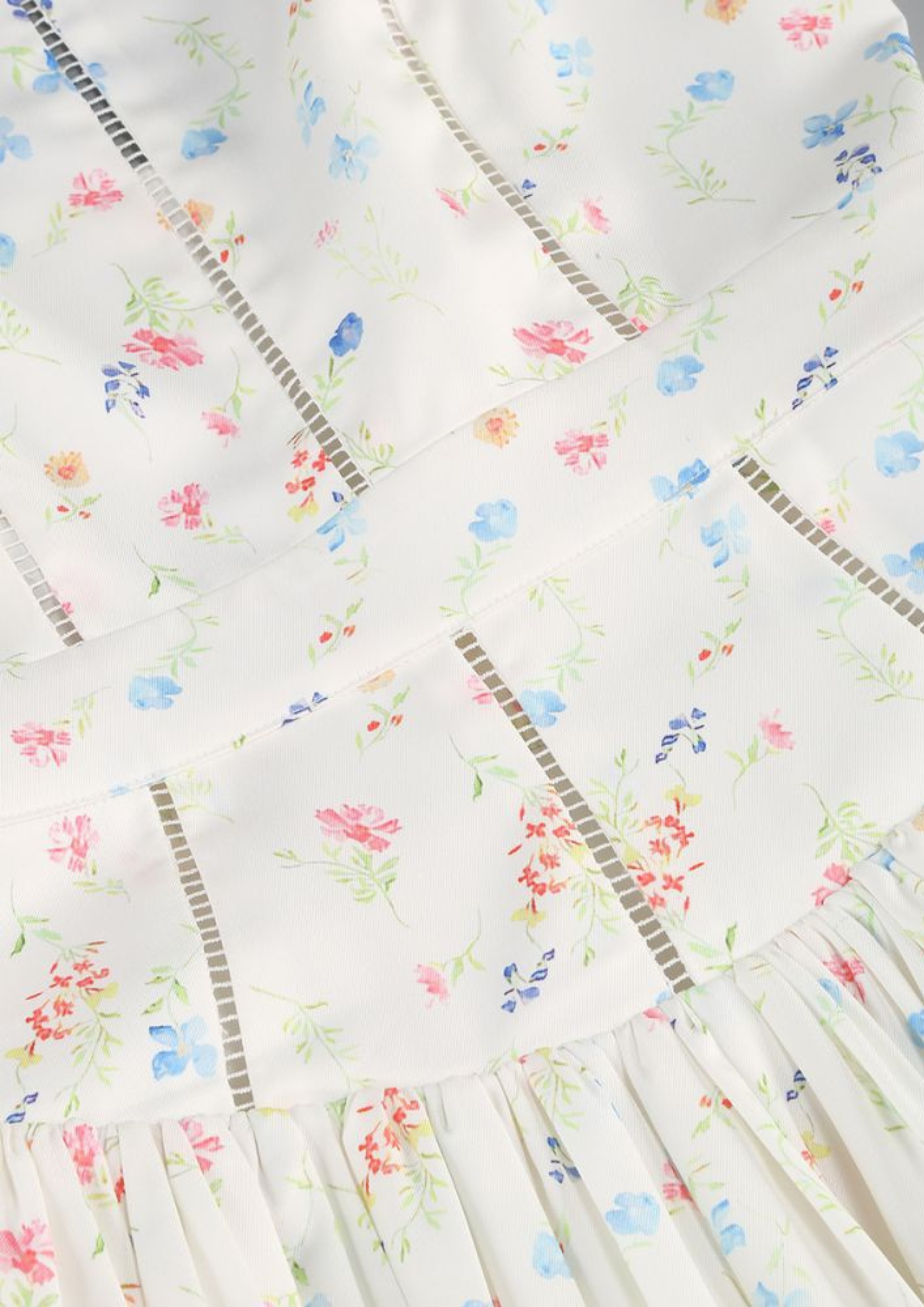Valeria Floral Bodice Maxi Dress