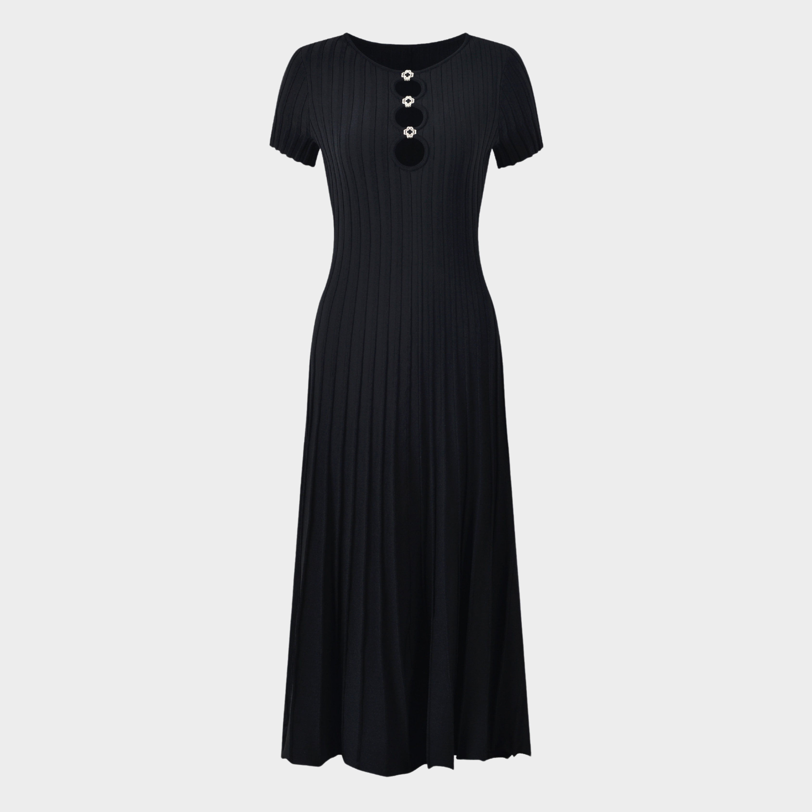 Alora Ice Silk In Maxi Dress