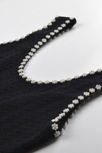 Pearl Luxe Sleeveless Knit Maxi Dress