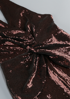 Midnight Twist Sequin Halter Backless Jumpsuit
