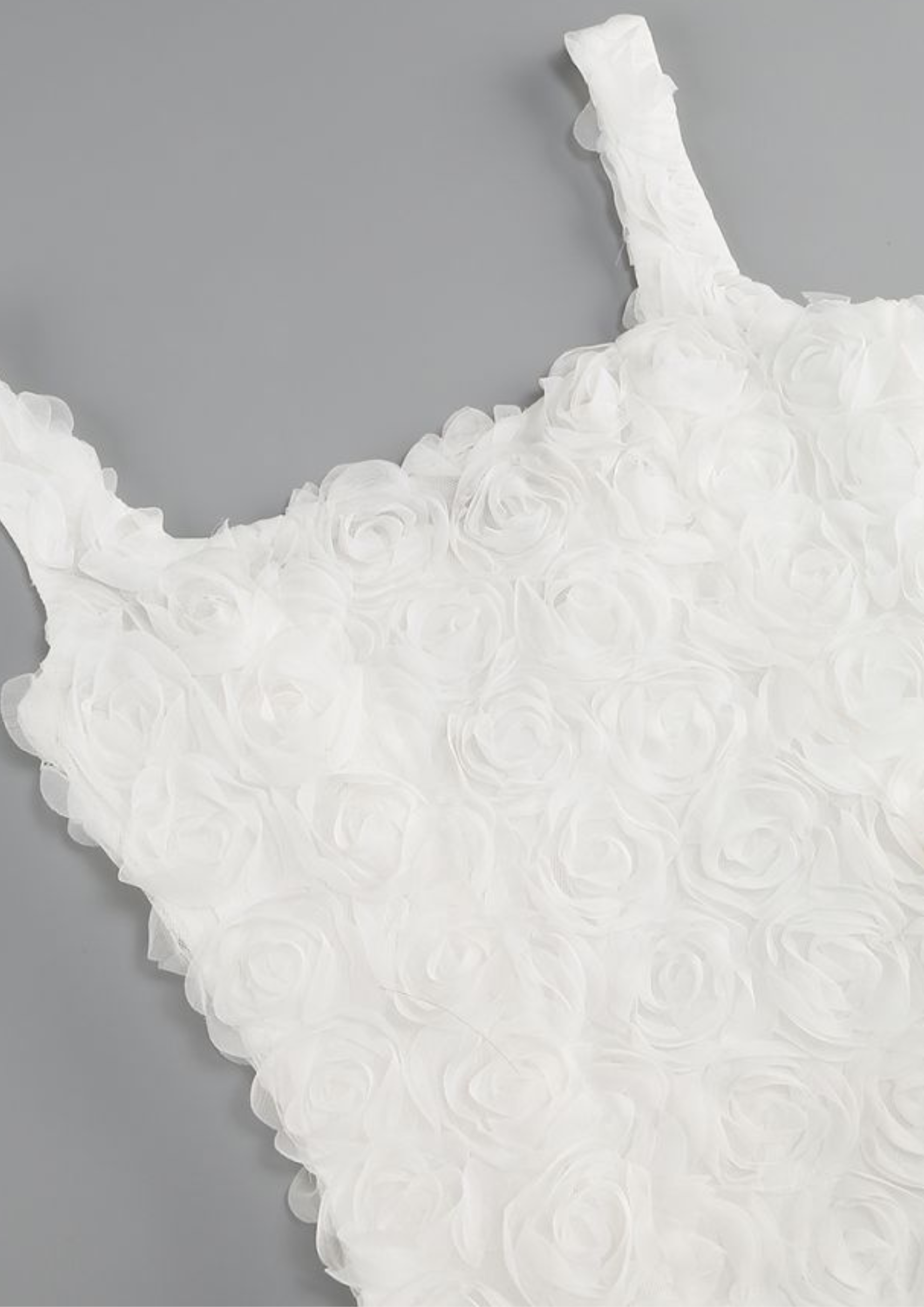 Rosé Bloom Flower Lace Back Mini Dress