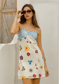 Bloom Whisper Slip Mini Dress