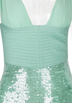 Mint Siren Sequin Midi Dress
