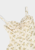 Luna Bloom Floral Maxi Dress – Butter Yellow