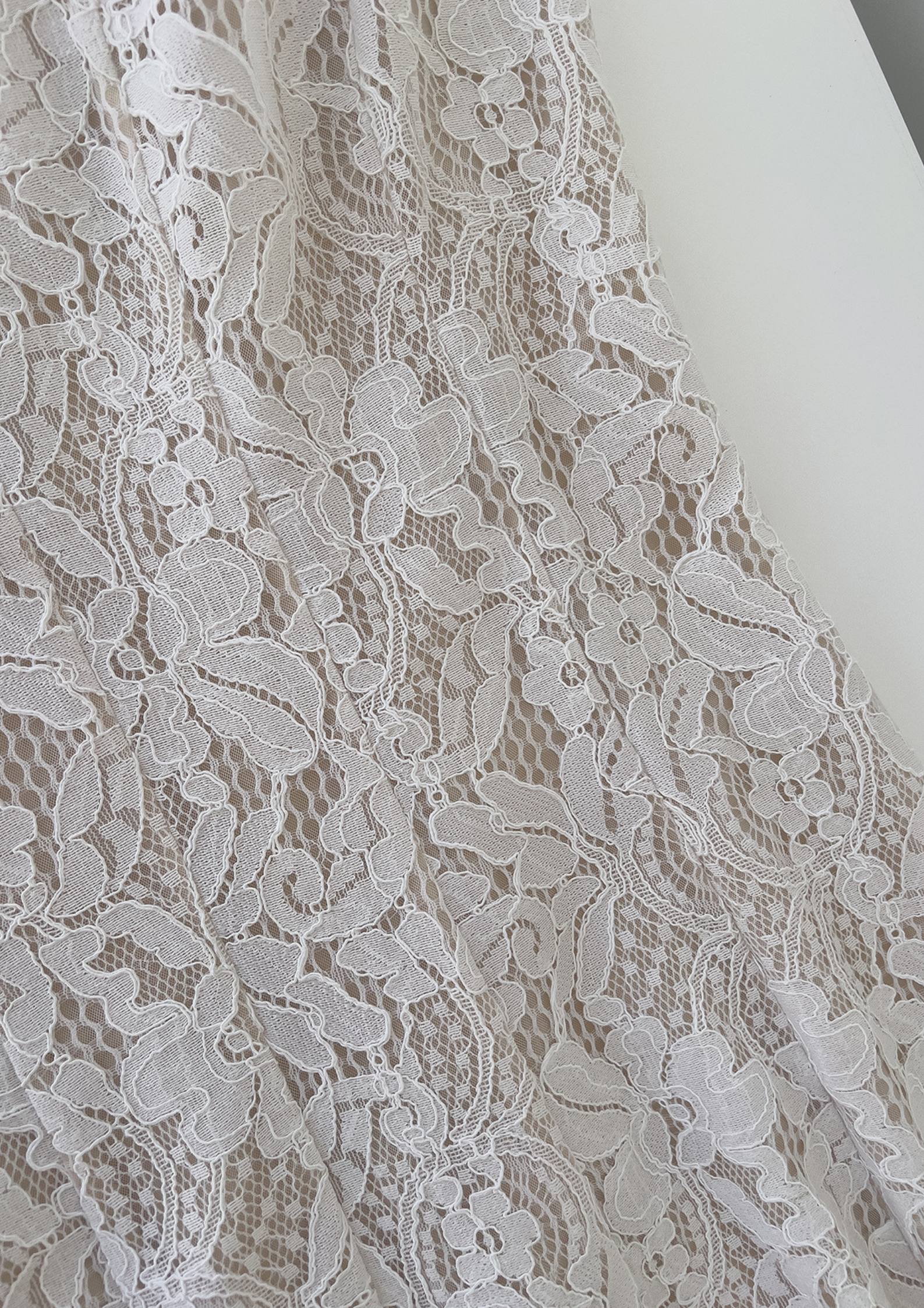 Ivory Lace Grace Maxi Dress