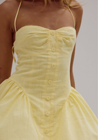 Lilia Halter Backless Mini Dress