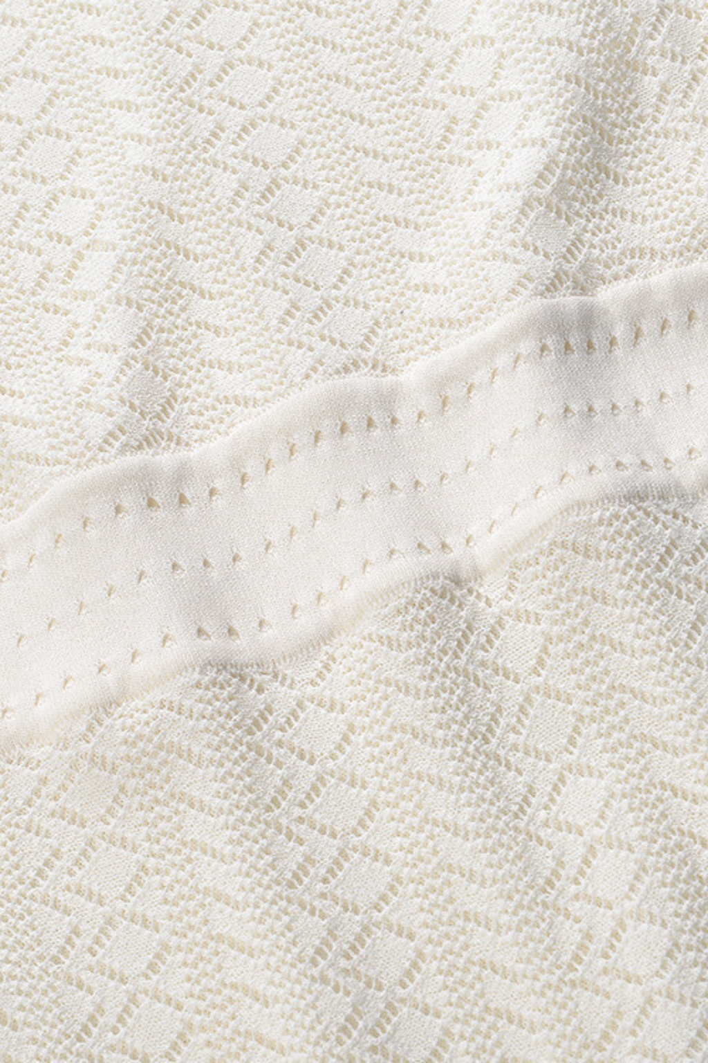 Ivory Luxe Weave Crochet Maxi Dress