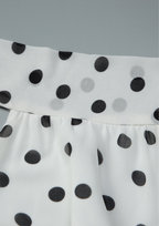 Monaco Muse Polka Halter Backless Mini Dress
