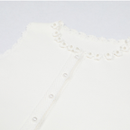Pearl Trim Elegance Maxi Dress