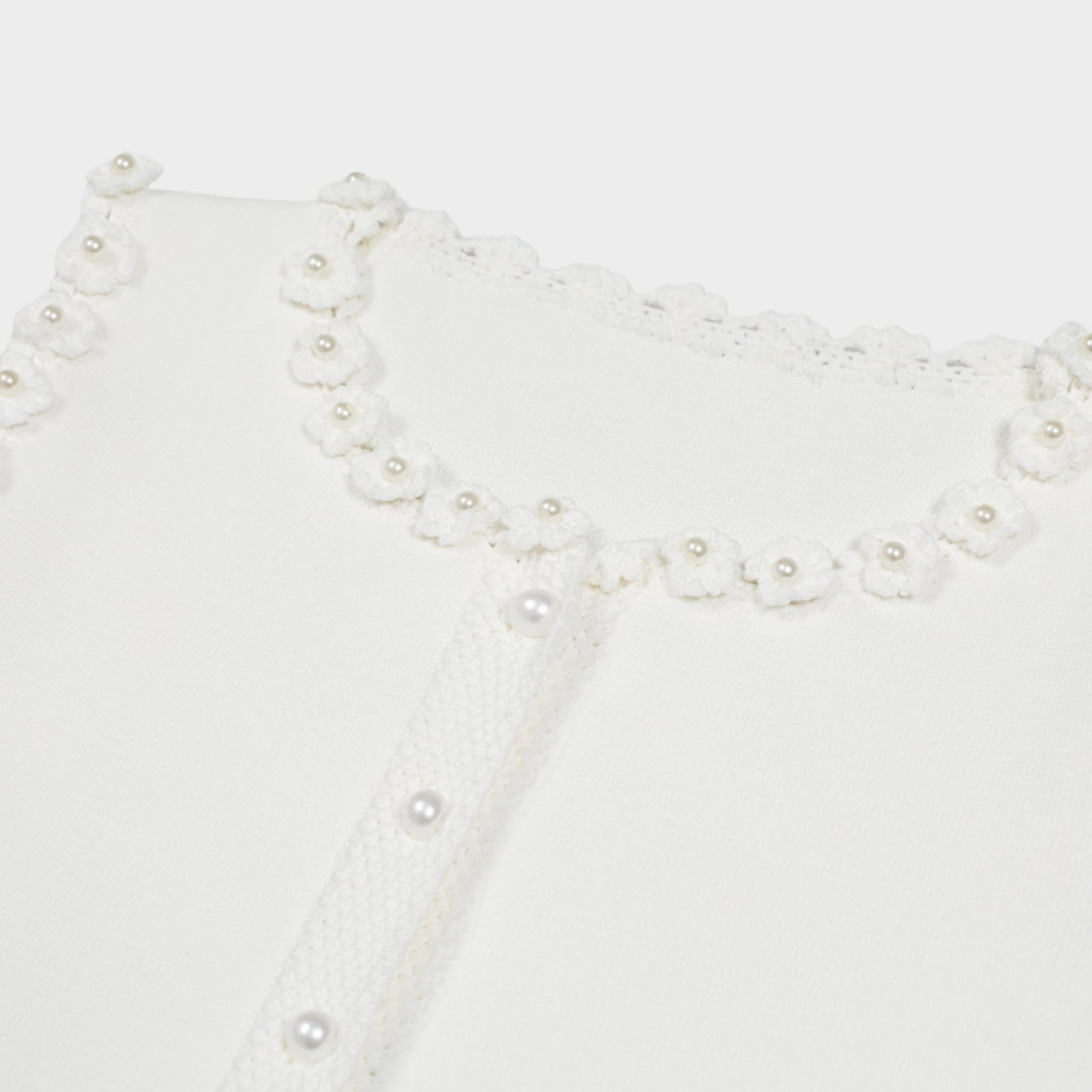 Pearl Trim Elegance Set
