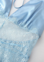 Celeste Lace Halter Maxi Dress