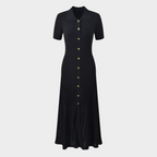 Classic Noir Maxi Dress