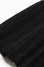 Elegant Gem Viscose Knit Maxi Dress - Short Sleeve