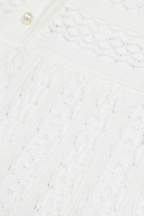 Lily – Silk Knit Pearl Button Suspender Maxi Dress