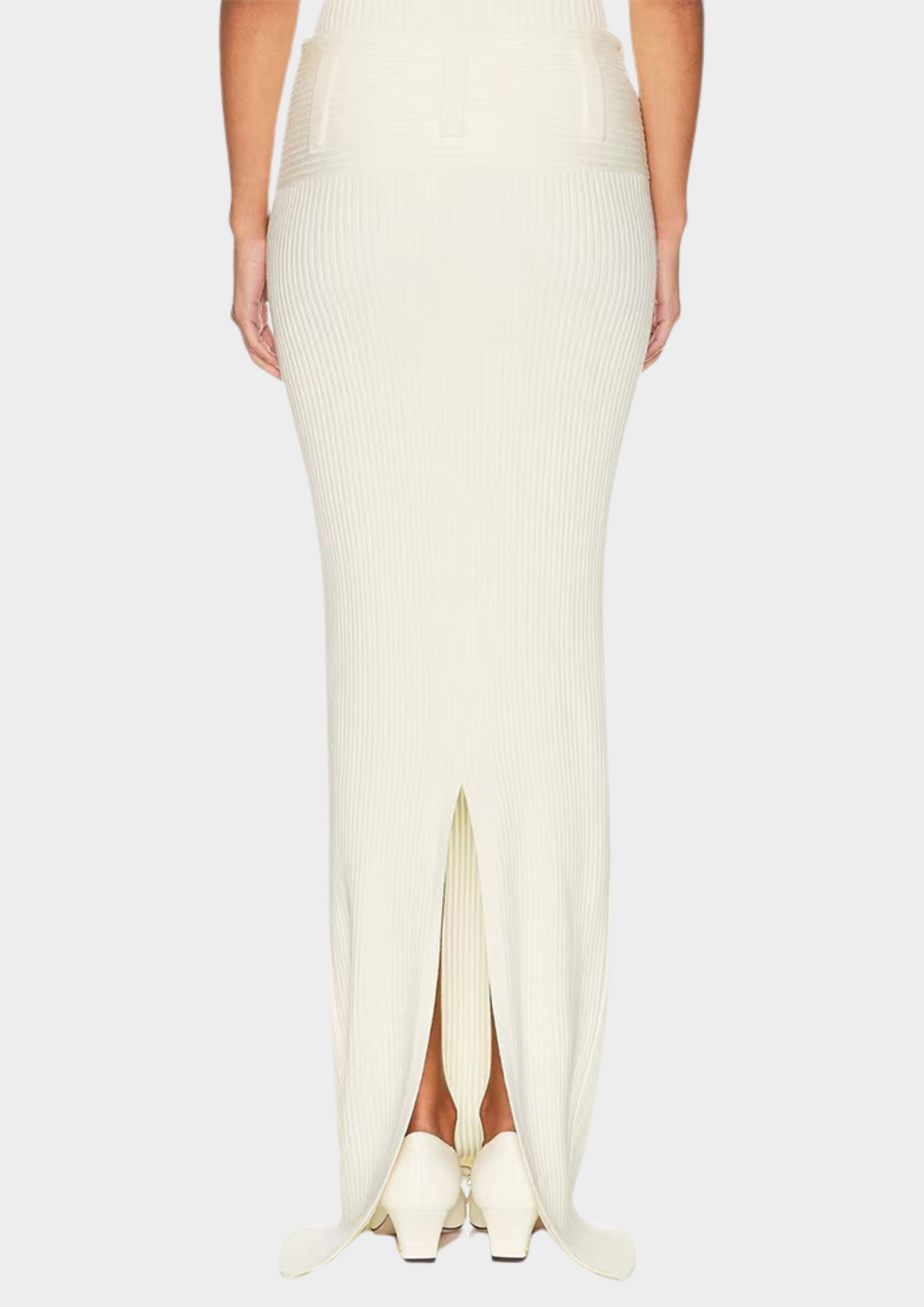 Éliana Wool Knit Polo Bodysuit & Skirt Set